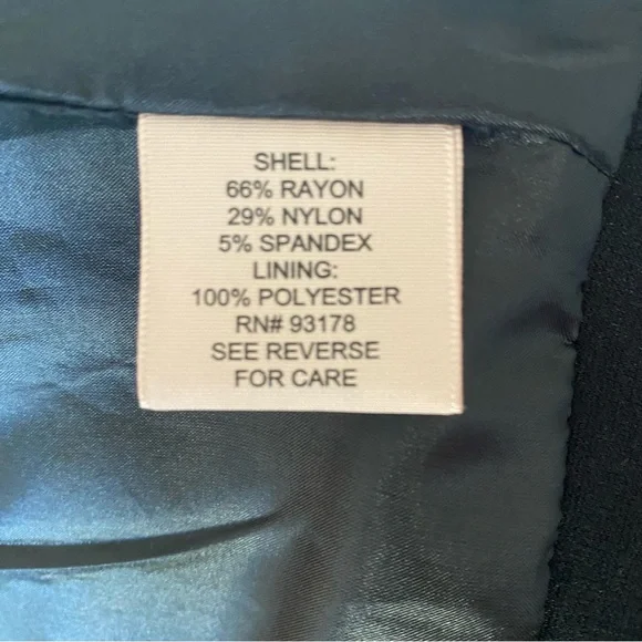 Philosophy Black Blazer/Jacket; Size Medium  Zipper Detail on sleeves and around - Picture 6 of 7